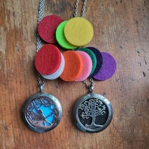 Fairy/Tree Necklace Set